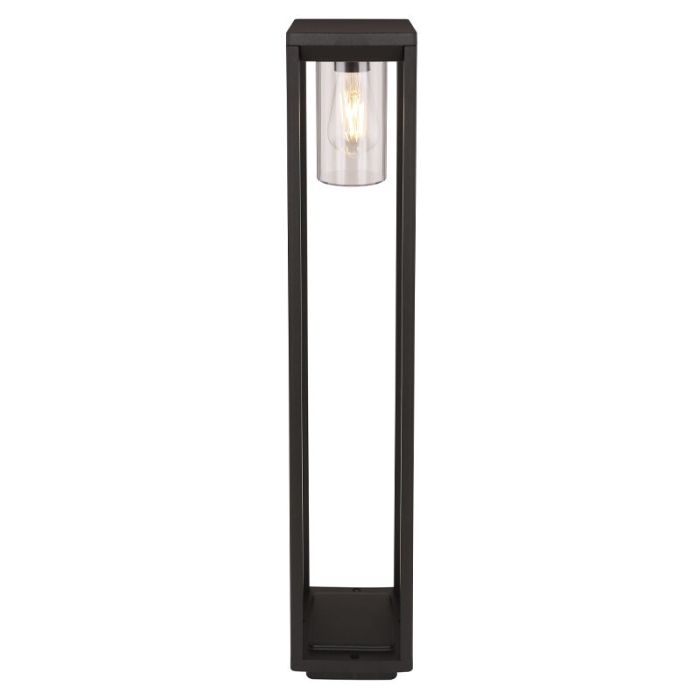 Black modern outdoor light plastic, Vildan, IP44