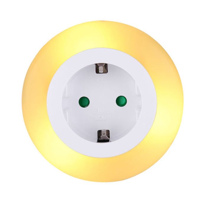 White kid's night light plastic, Ather, 1W, RGBW LED