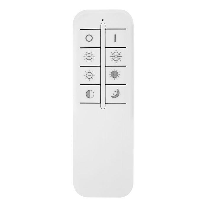 White modern smart ceiling light metal, Aldin, 30W, warm to cold white adjustable LED