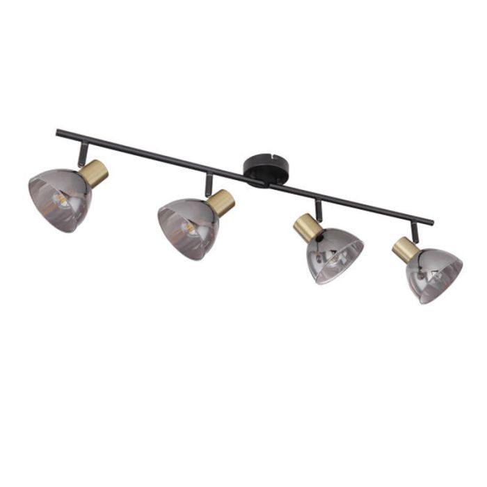 Golden modern ceiling spotlight glass, Arthur