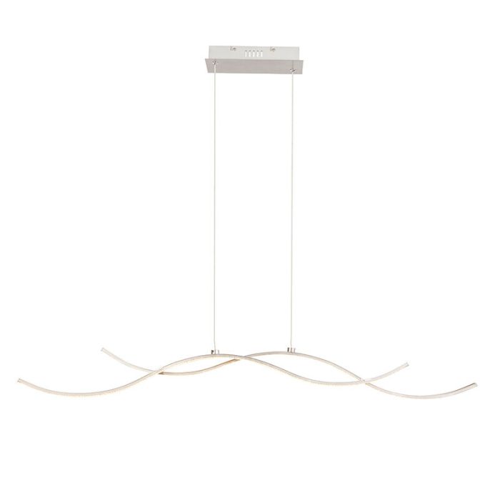 Nickel modern pendant light plastic, Terence, 30W, 3000K LED