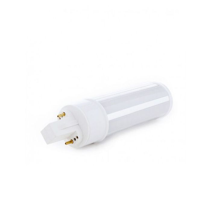 G24 LED lamp Finley 6000K, round 2pin, 15w