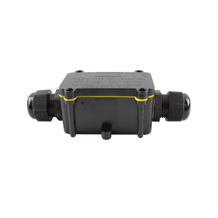 Waterproof 2-way cable coupling, with Wago plug inside, IP68