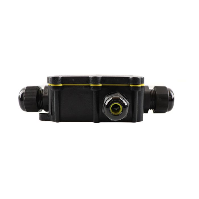 Waterproof 4-way cable coupling, with Wago plug inside, IP68