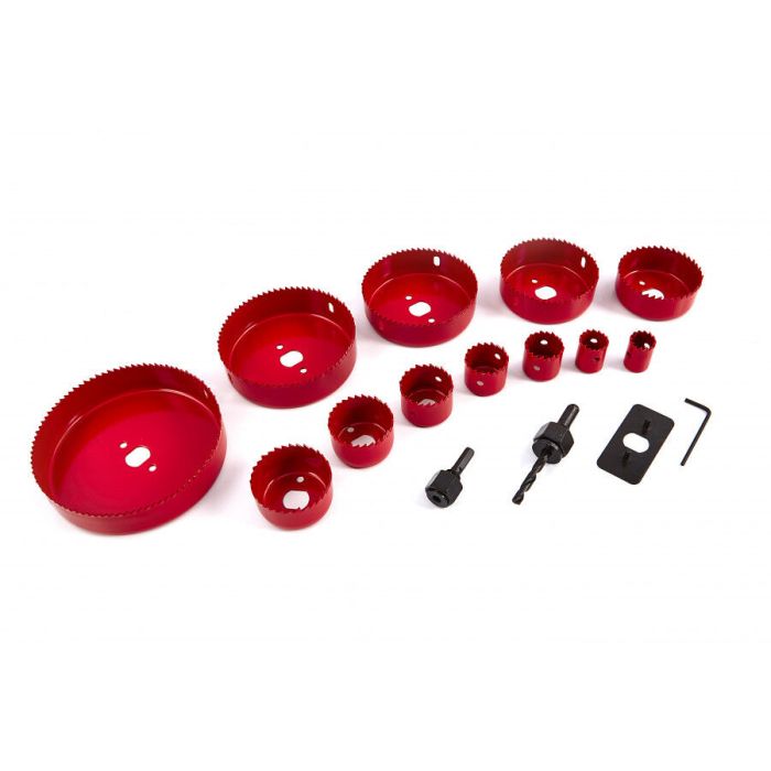 Hole saw set