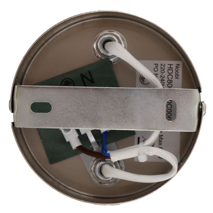 Aluminium ceiling cap silver, Rika