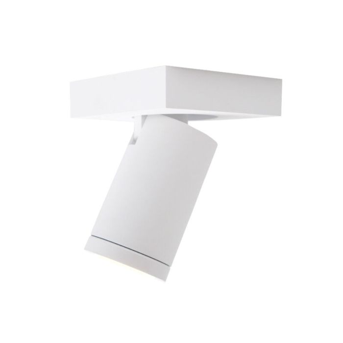Modern ceiling spotlight white, Kenan, IP44