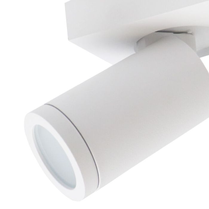 Modern ceiling spotlight white, Kenan, IP44