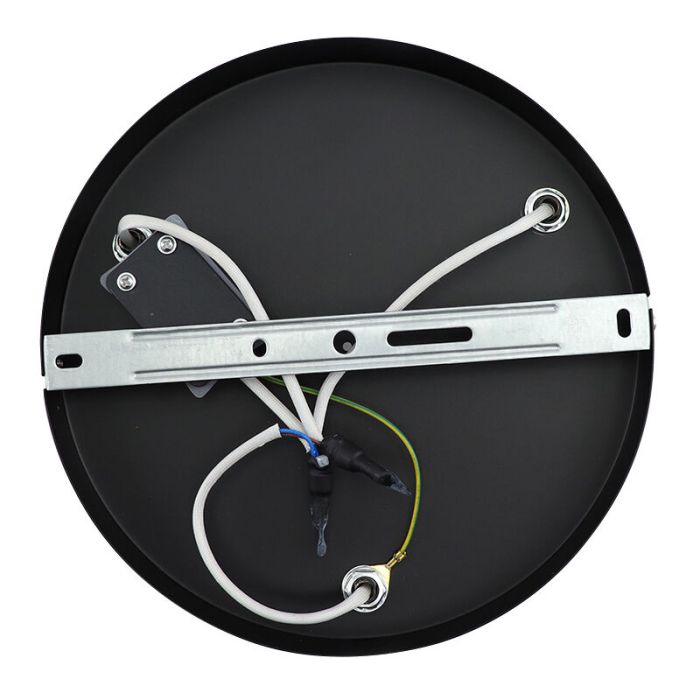 Modern ceiling spotlight black, Ciara, IP44