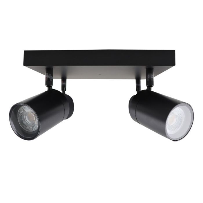 Modern ceiling spotlight black, Ciara, IP44