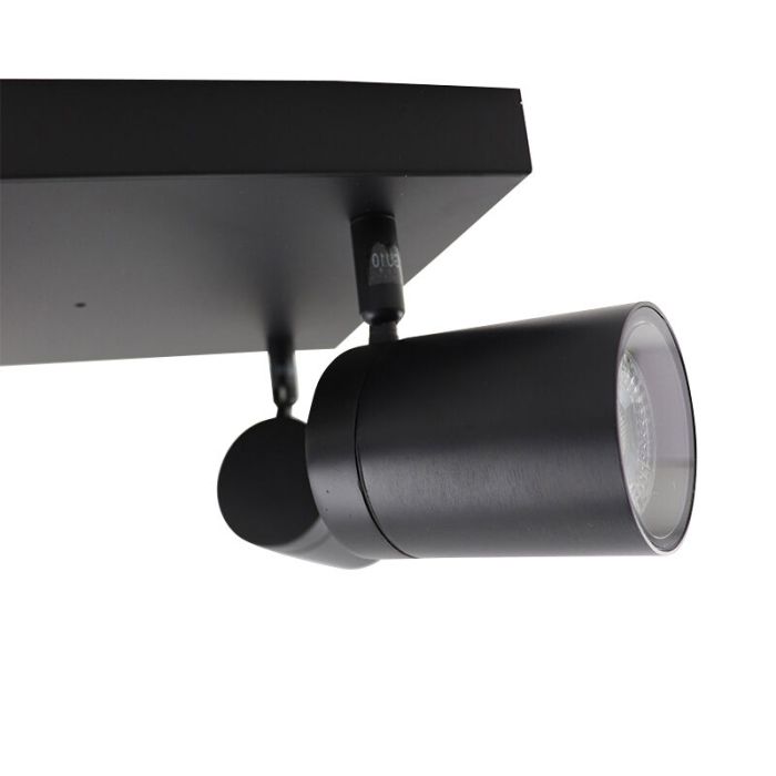 Modern ceiling spotlight black, Ciara, IP44