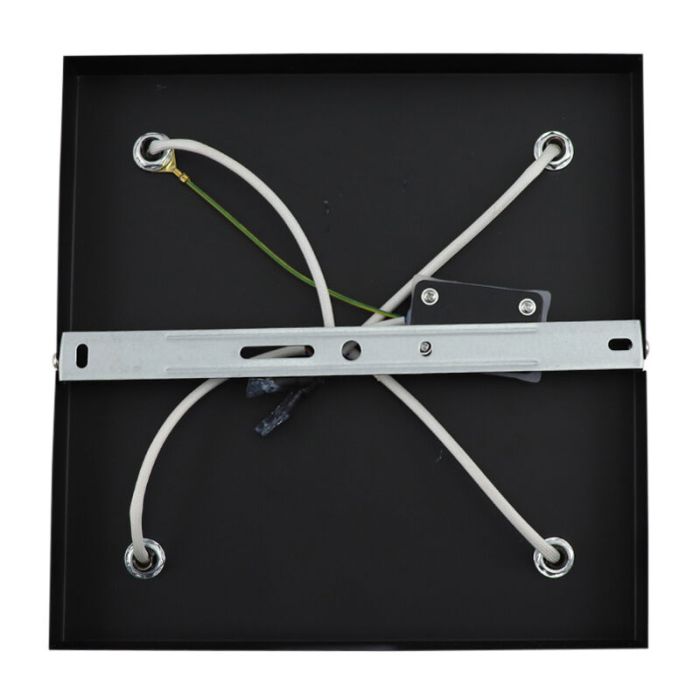 Modern ceiling spotlight black, Ciara, IP44