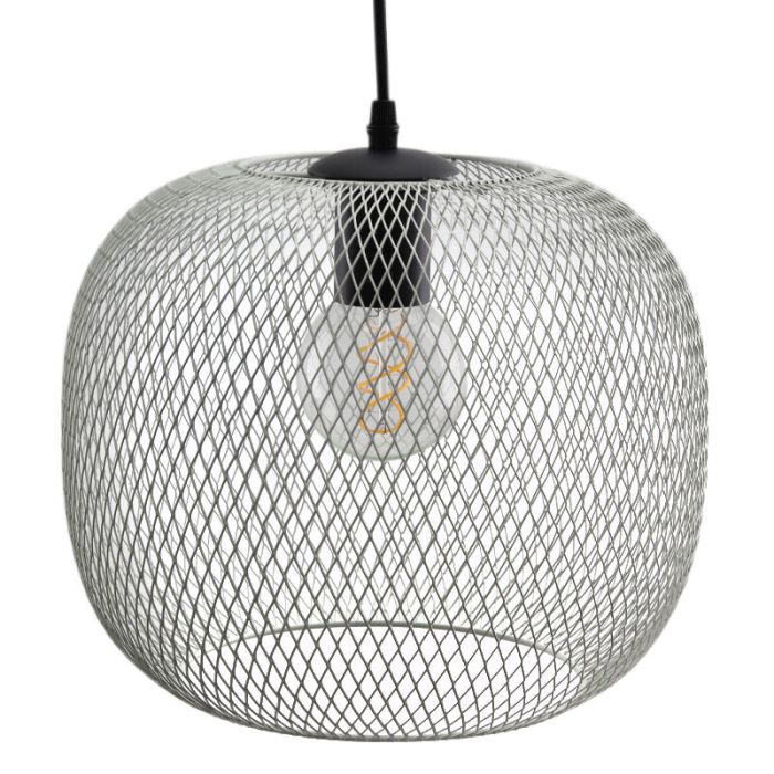 Industrial dining table hanging lamp grey, Emado