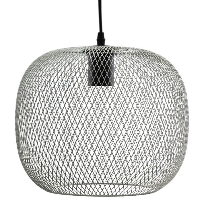 Industrial dining table hanging lamp grey, Emado