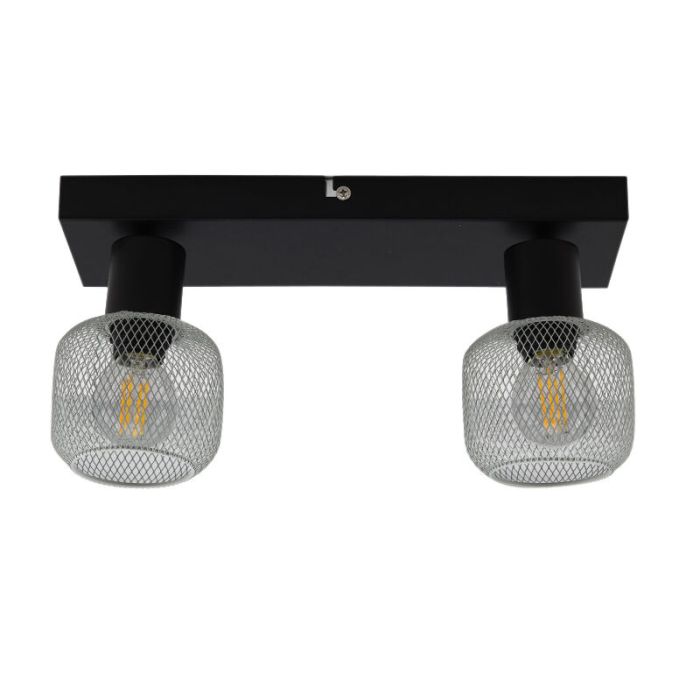 Industrial ceiling spotlight grey, Emado