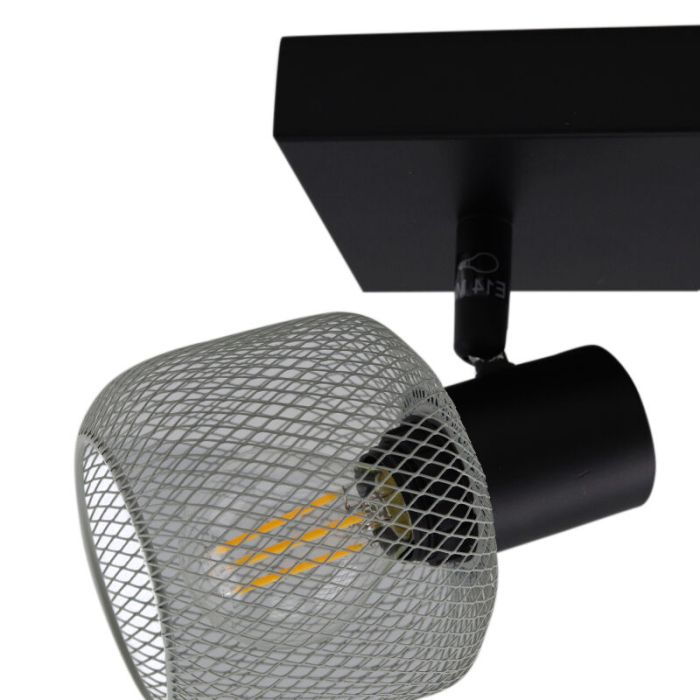 Industrial ceiling spotlight grey, Emado
