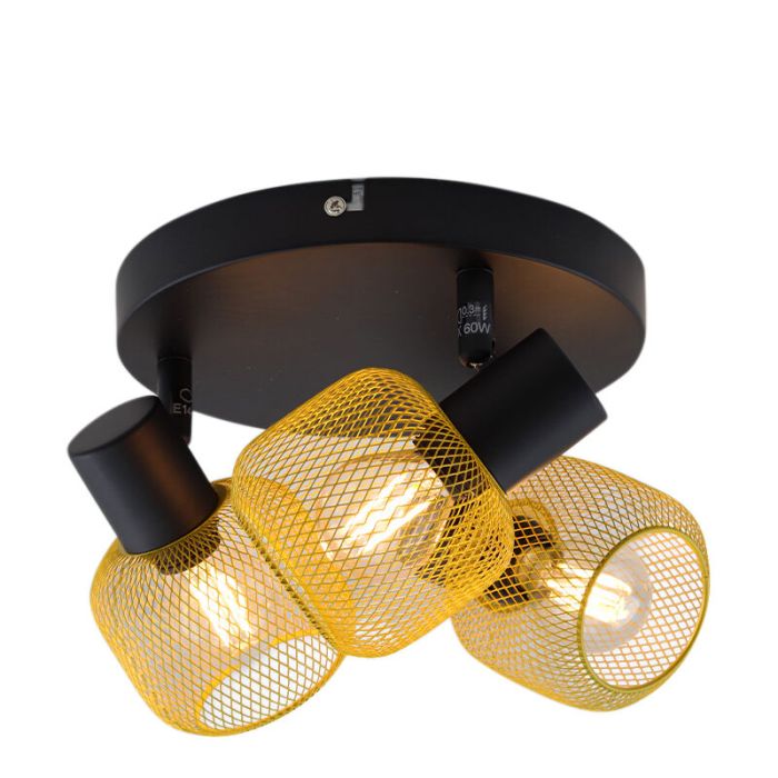 Industrial ceiling spotlight yellow, Emado