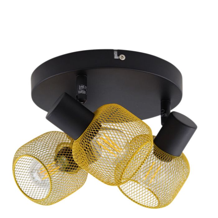 Industrial ceiling spotlight yellow, Emado