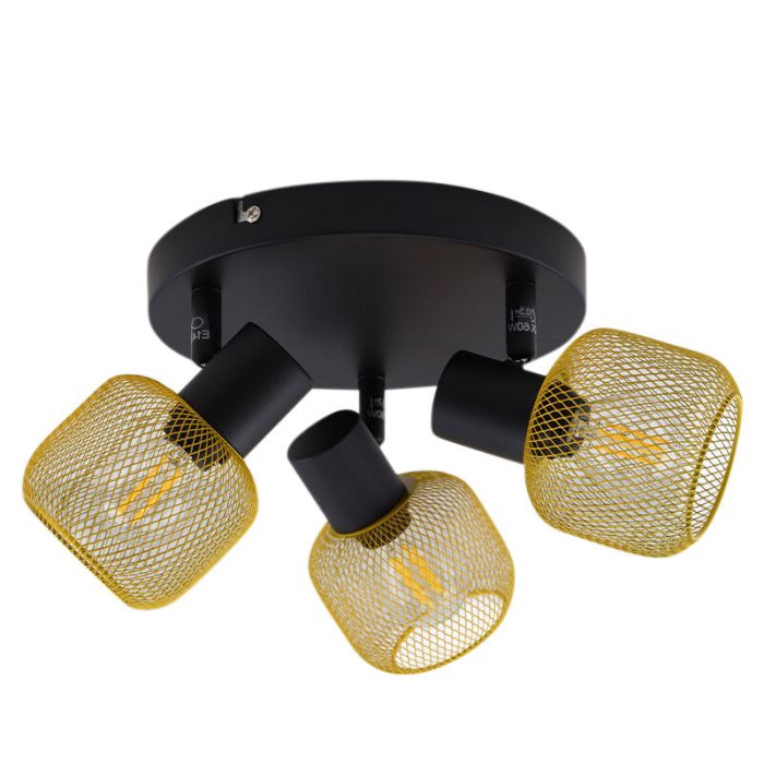 Industrial ceiling spotlight yellow, Emado