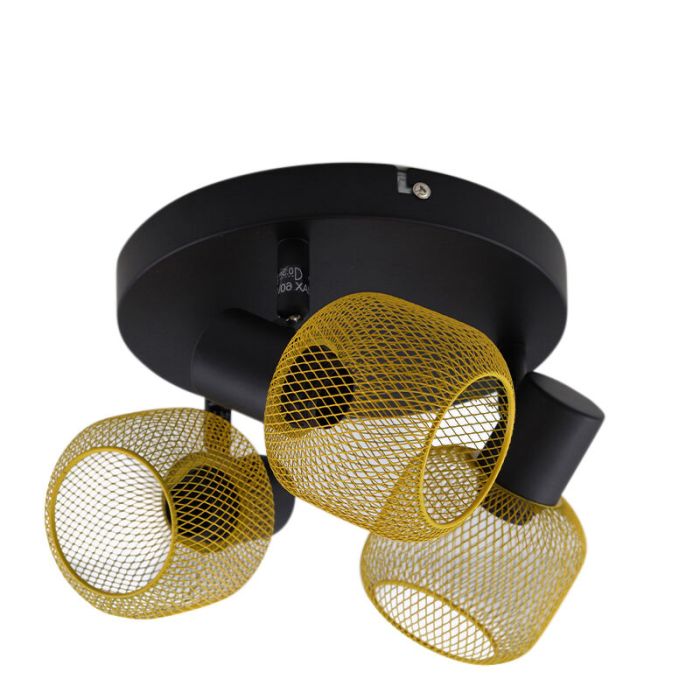 Industrial ceiling spotlight yellow, Emado