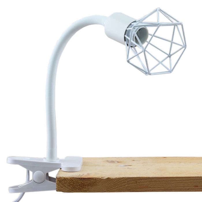 Industrial clip spotlight white, Jaylano, with switch