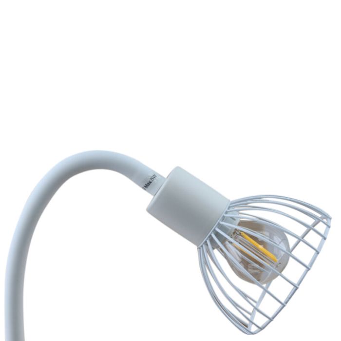 Industrial clip spotlight white, Bram, with switch
