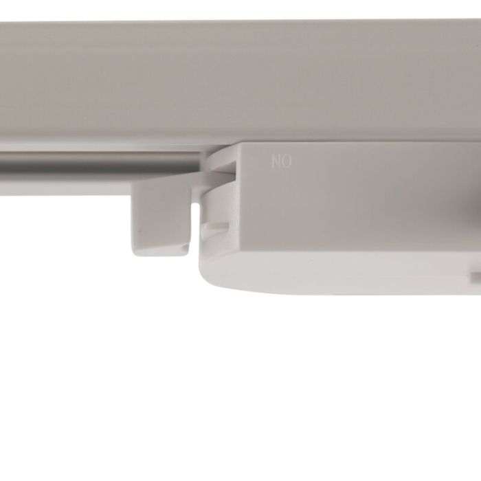 1M white 1 phase track lighting system + 3 Alco track spots