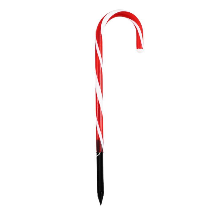 6 candy cane garden plugs, 8 positions, IP44