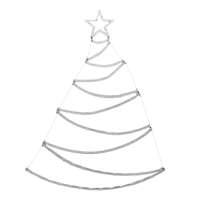 Illuminated Christmas tree RGB
