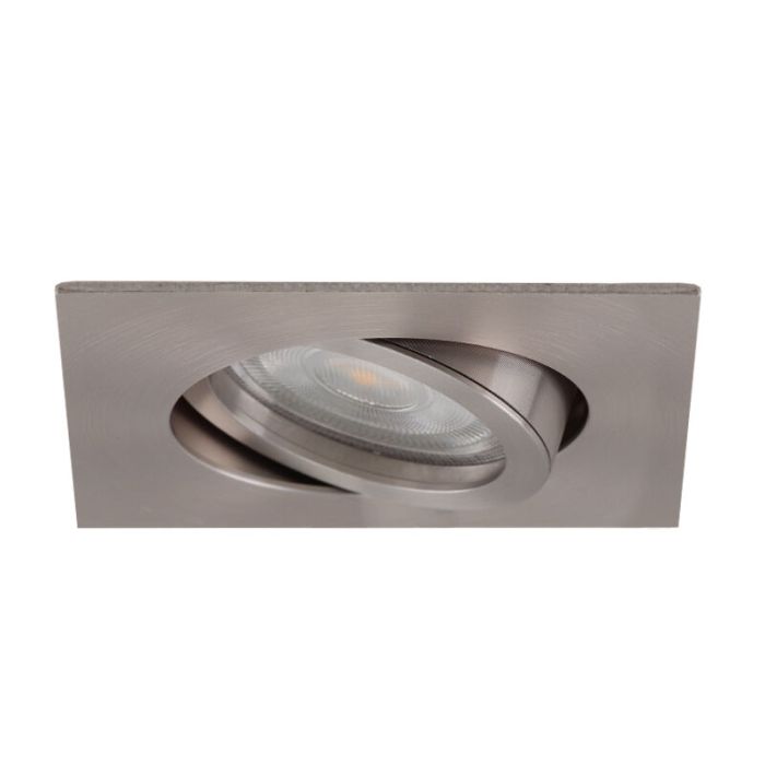 Aluminium recessed light grey, Onno