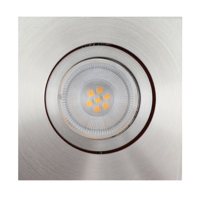 Aluminium recessed light grey, Onno