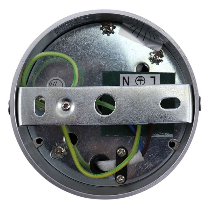 Modern surface mounted downlight silver, Onno