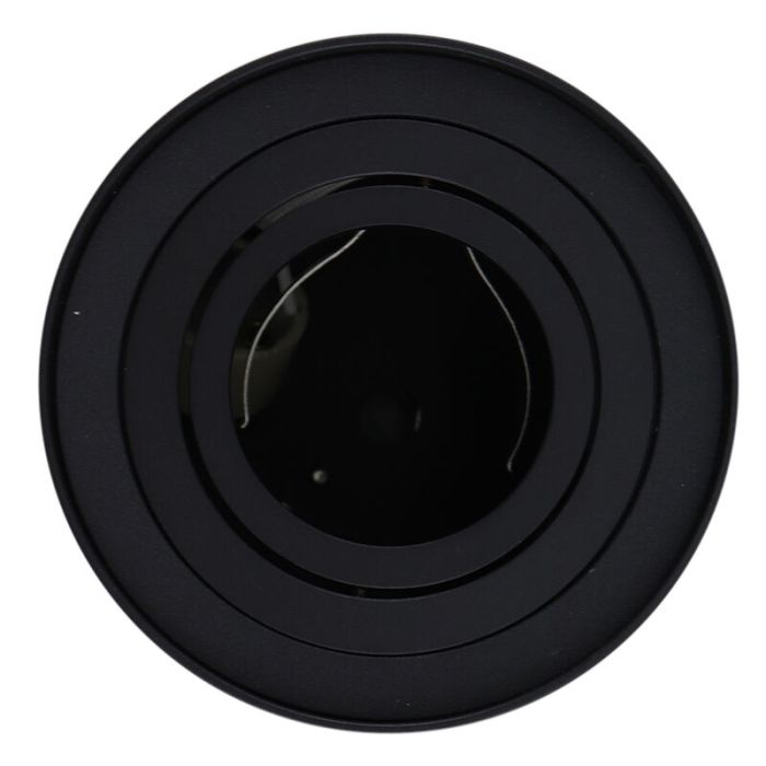 Modern surface mounted downlight black, Onno