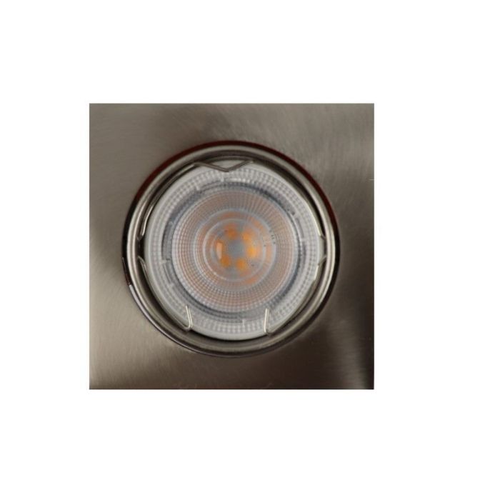 Aluminium recessed light chrome, Ravi