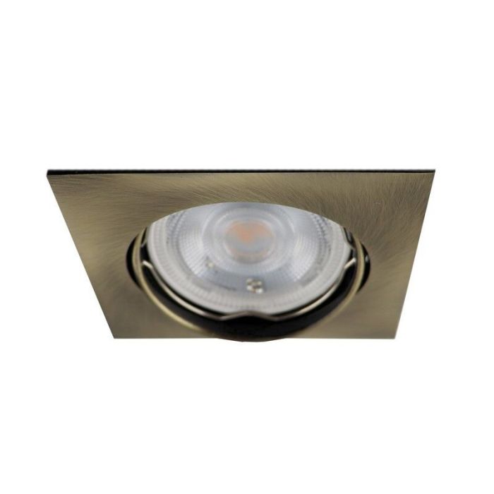Aluminium recessed light copper, Ravi