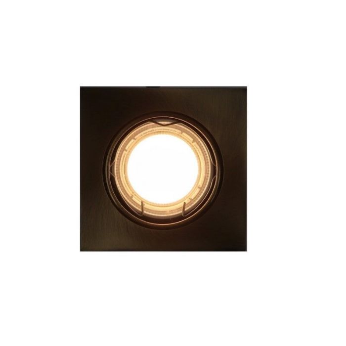 Aluminium recessed light copper, Ravi