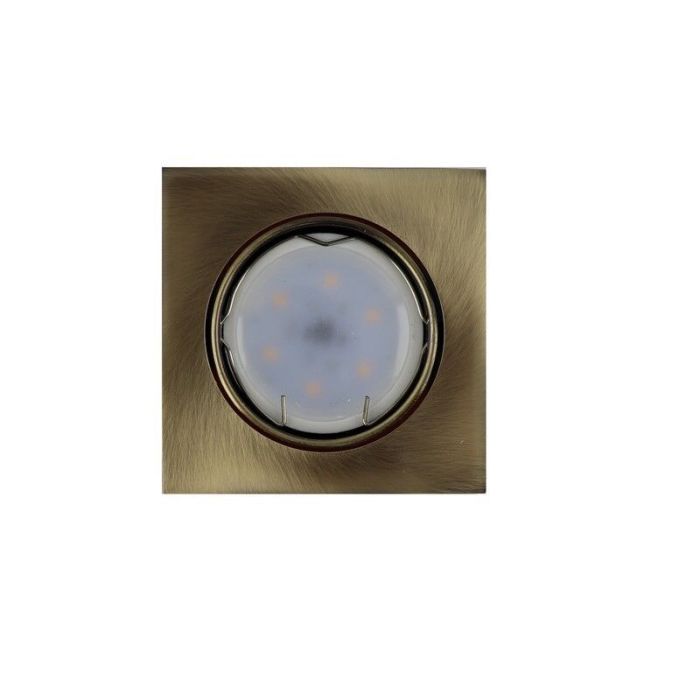 Aluminium recessed light copper, Ravi