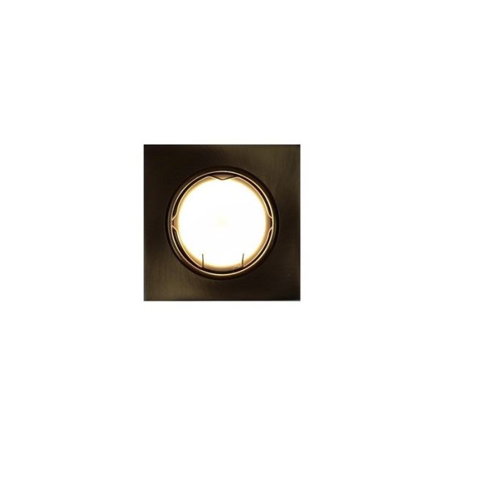 Aluminium recessed light copper, Ravi