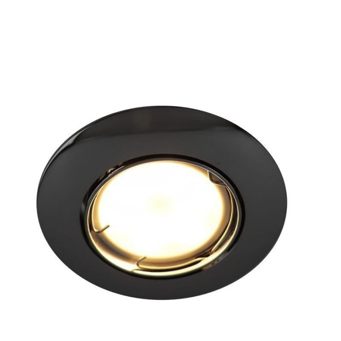 Aluminium recessed light chrome, Rudo