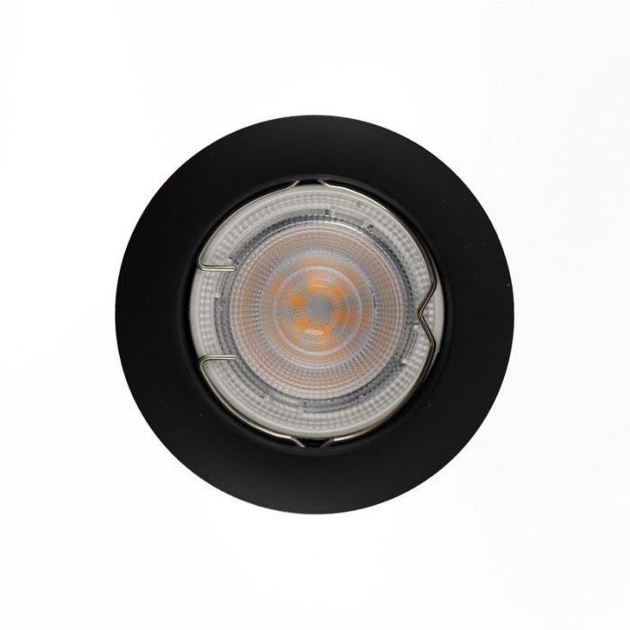 Aluminium recessed light black, Ipsi