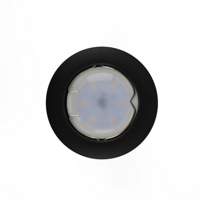 Aluminium recessed light black, Ipsi