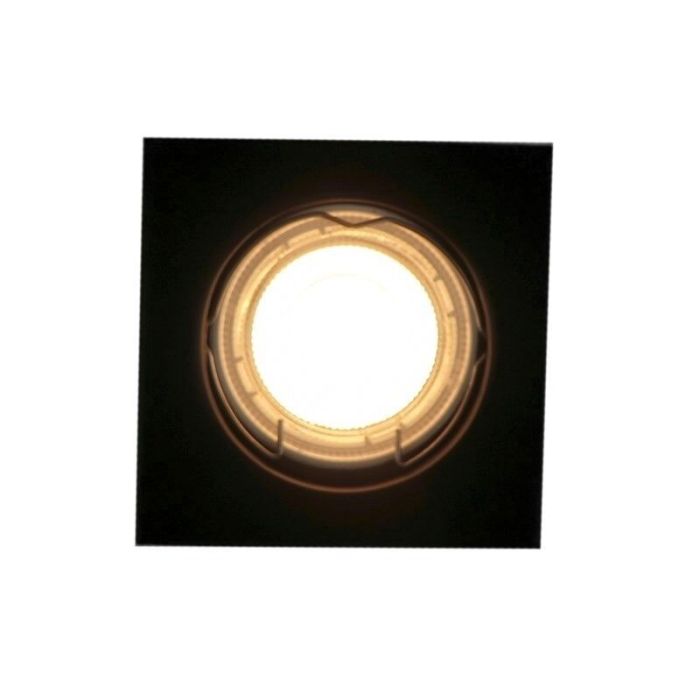 Metal recessed light black, Meco