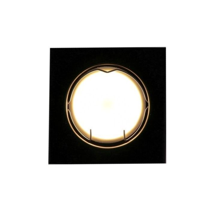 Metal recessed light black, Meco