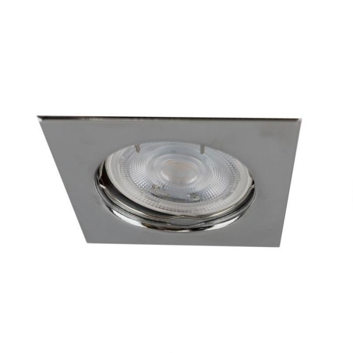 Metal recessed light chrome, Meco