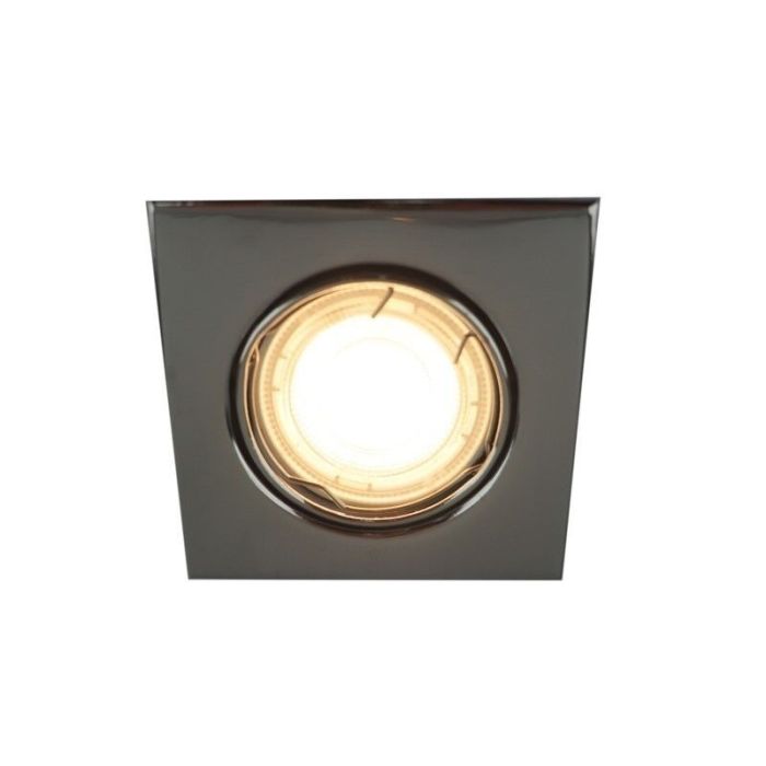 Metal recessed light chrome, Meco