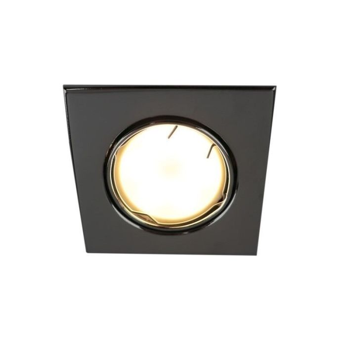 Metal recessed light chrome, Meco