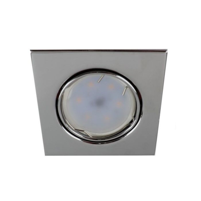 Metal recessed light chrome, Meco