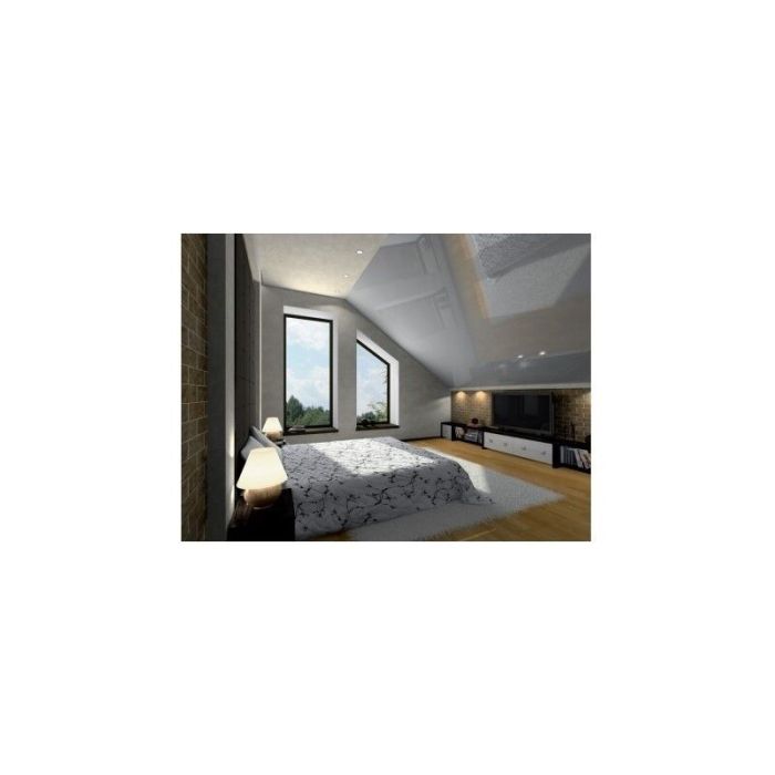 Metal recessed light chrome, Meco