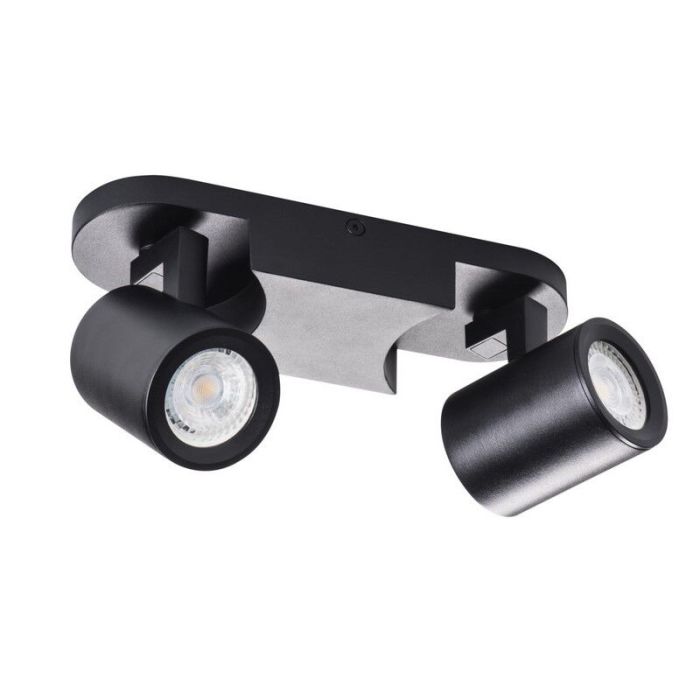 Modern ceiling spotlight black, Senay