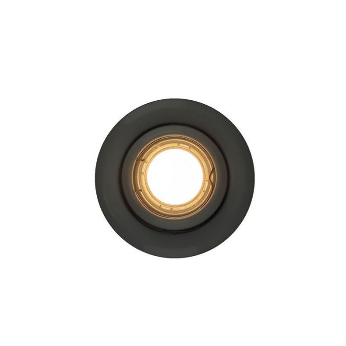 Aluminium recessed light white, Ando